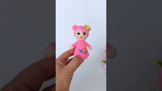 🌹 Crochet FLOWER doll  ЦВЕТОЧНАЯ куколка крючком🌸 crochet amigurumi handmade diy вязание [upl. by Snell]