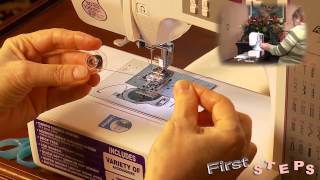 FIRST STEPS with Brother CE8080PRW Computerized Sewing Machine [upl. by Llahsram805]