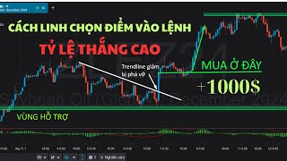 Hướng dẫn chọn điểm Mua Bán theo Phân Tích Kỹ Thuật PTKT trên thị trường Hàng Hoá  Đơn giản nhất [upl. by Charmine399]