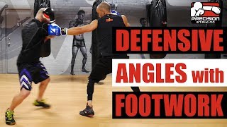 Create Defensive Angles with Footwork  Control Distance and Pace [upl. by Naraa]