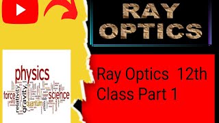 Ray Optics class 12th Part 1  Ray Optics class 12th ka 1st part [upl. by Anauj87]