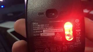 Mouse dell wireless com problema WM126 [upl. by Enyr188]