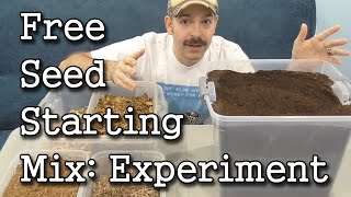 Sustainable Seed Starting Mix with Worm Castings Indoor Garden Experiment Intro [upl. by Maisey353]