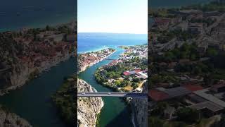 Drone view of Croatia shorts croatia croatiatourism ytshorts [upl. by Verge]