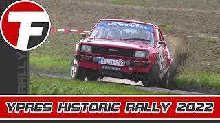 Ypres Historic Rally 2022 Sideways Fun [upl. by Nnyre]