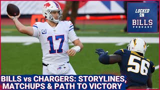 Buffalo Bills vs Los Angeles Chargers Storylines Matchups amp Factors in Josh Allen vs Easton Stick [upl. by Eisac]