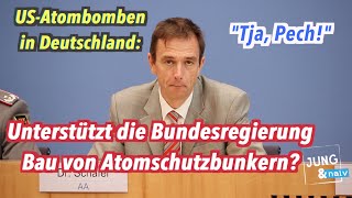 Unterstützt die Bundesregierung den Bau von Atomschutzbunkern [upl. by Adaj]