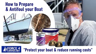 How to antifoul your boat  protect your craft improve fuel efficiency amp save on running costs [upl. by Elnar908]