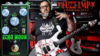 Fuzz Imp quotEcho Moon Delayquot DEMO delaypedal fuzzimp demo heathenguitarworks [upl. by Eblehs433]