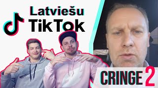 Latviešu TikTok CRINGE Aldis Gobzems un co  2 daļa [upl. by Mailli878]