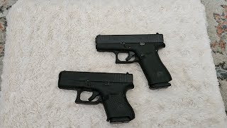 Glock 43X vs Glock 26 Which one is better [upl. by Rramaj]