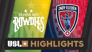 10262024  Tampa Bay Rowdies vs Indy Eleven  Game Highlights [upl. by Tlevesor]