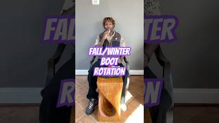 fallwinter boot rotation sneakers fashion sneakerfashion boots fallfashion winterfashion [upl. by Dieball516]