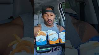 Trying The Entire White Castle Menu shorts [upl. by Aissilem]