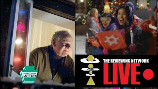 The Reviewing Network Live Pennsylvania Lottery Christmas Commercial [upl. by Iaverne374]