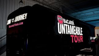 Bacardi Light Tape Bus Wrap [upl. by Drucill]