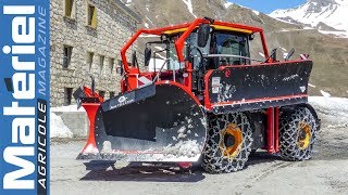 Fastrac et Villeton au déneigement by Matériel Agricole [upl. by Rourke]