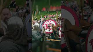 Utgard Battle Knights Clash in 5v5 MedievalBattle knightfight shorts [upl. by Arraeit]