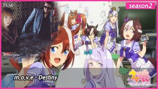 「AMV」 JpnEng Sub Umamusume x move  Destiny [upl. by Acimehs]