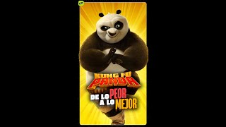 Kung Fu Panda RANKEADO de lo PEOR a lo MEJOR  shorts  LZCPLAY [upl. by Wu]