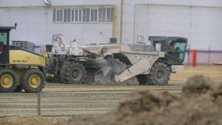 Soil stabilization Wirtgen WR 2400 part 2 [upl. by Blatman]