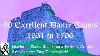 Polyend Tracker amp Playford’s Dance Master My 90 Favourite Dance Tunes from 16511706 Diaries 248 [upl. by Ardisj]