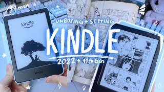 KINDLE 2022 UNBOXING  SET UP📚 11th Generation  Is the Kindle worth it 📚  Kaele [upl. by Bron]