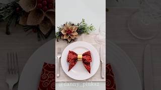 Diy para arrasar na mesa posta de Natal 🎄🎅 mesaposta natal diynatal [upl. by Ahsillek]