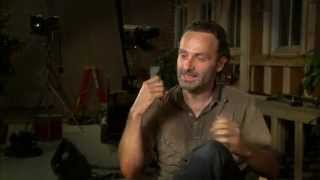 Andrew Lincoln mocking the Governor  Interview [upl. by Shanks]