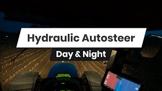 FieldBee Hydraulic Autosteer I FieldBee Hydraulisches Autolenkungssystem I DayampNight mode [upl. by Elsy]