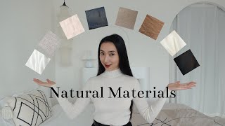 The Ultimate Clothing Material Guide Natural Materials Edition [upl. by Nelac461]