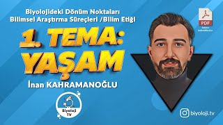 9SINIF BİYOLOJİ YENİ MÜFREDAT KONU ANLATIMI 2025  1TEMA YAŞAM [upl. by Krysta]