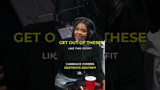 CANDACE OWENS DESTROYS DESTINY 😵💀 FreshFitMiami shorts [upl. by Francisco]