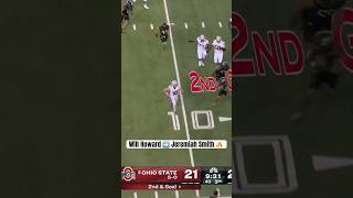 Will Howard Finds Jeremiah Smith for 6Yard TD 🔥 football [upl. by Heimlich]