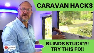 Caravan Hacks  Fix the Blinds Quick [upl. by Vanzant]