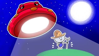 Ufo…UhOh  Pencilmation Cartoons [upl. by Urquhart]