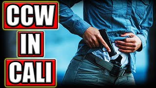 HOW TO GET A CCW IN CALIFORNIA 2022 [upl. by Wycoff742]