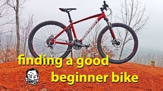 What’s a good beginner bike  Budget mountain bike [upl. by Enitselec]