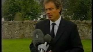 Princess Diana BBC News 31897 Part 2  Tony Blair amp Religious Leaders [upl. by Guntar]