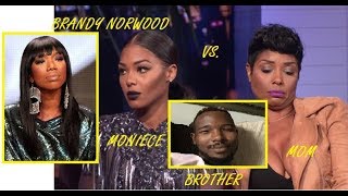 MONIECEs Mentally Ill BROTHER is MISSING Family Blames BRANDY NORWOOD [upl. by Ralph]