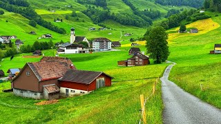 Switzerland  Relaxing walk in the most beautiful places in Appenzellerland  Swiss countryside [upl. by Nareht]