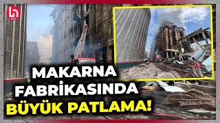 SON DAKİKA Sakaryada makarna fabrikasında patlama 21 kişi yaralandı [upl. by Aikrahs]