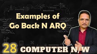 Go Back N ARQ Protocol Examples in Computer Network [upl. by Hcahsem600]