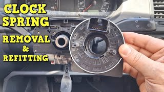 Clock Spring Removal amp Refitting [upl. by Idaf]