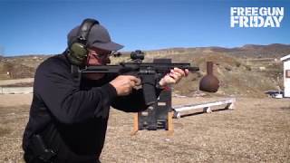 April Free Gun Friday  At the Range with the Seekins Precision NXP8 AR Pistol 23 [upl. by Yrrej]