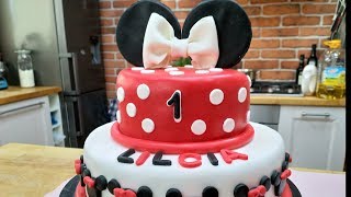 Minnie Mouse Cake Tort Myszka Minnie [upl. by Reeve]