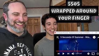 5SOS  WRAPPED AROUND YOUR FINGER  LIVE Reaction [upl. by Possing]