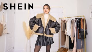 SHEIN TRY ON HAUL 🍂  Black Friday early Access Sale [upl. by Wileen]