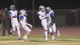 High School Football Highlights  SteelHigh returns to state semifinals Juniata and Camp Hill fall [upl. by Kensell]