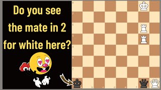 Rare Mate in 2 Moves Puzzle [upl. by Ecaj]